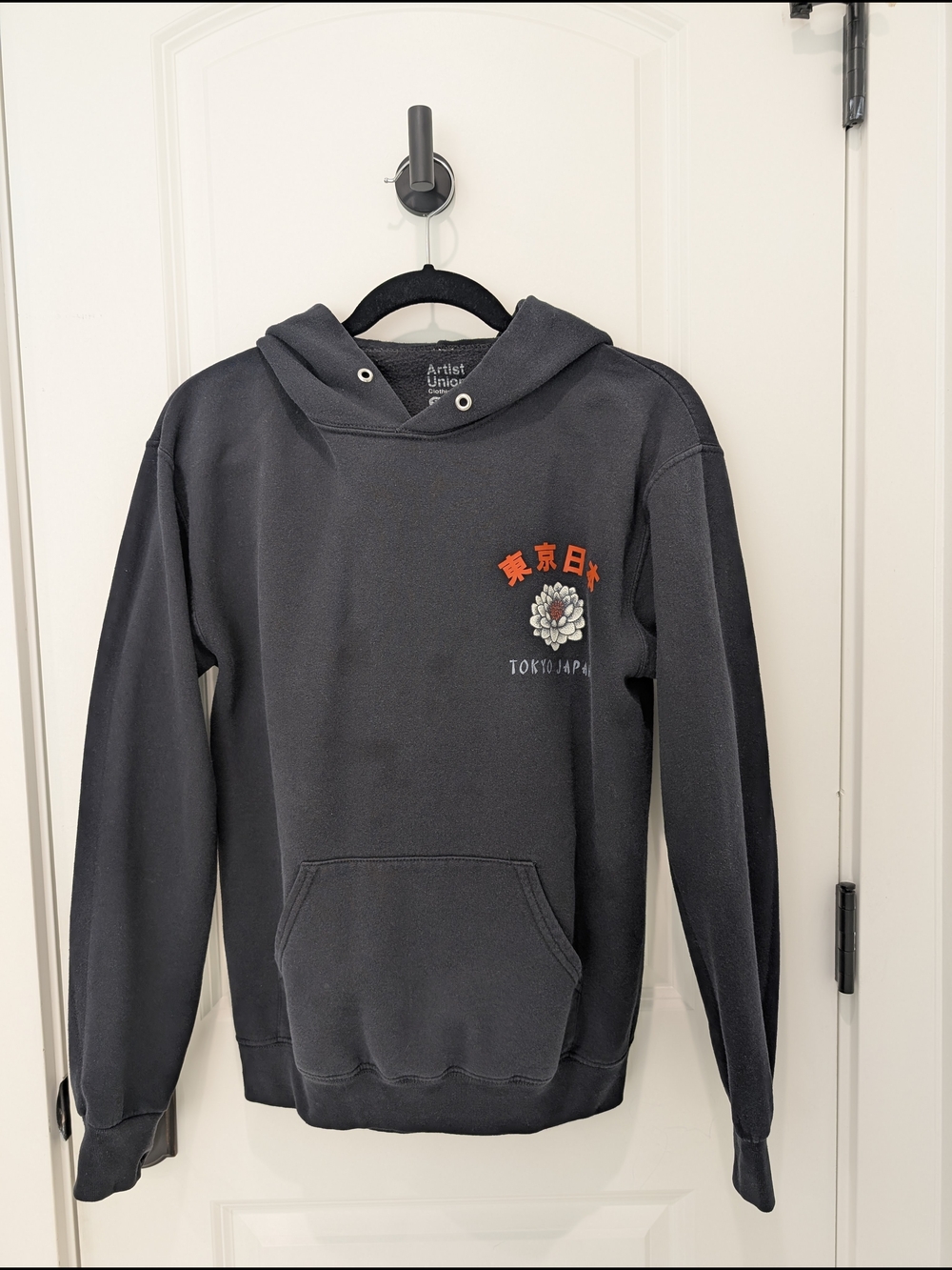 Tokyo Japan Graphic Hoodie - Black